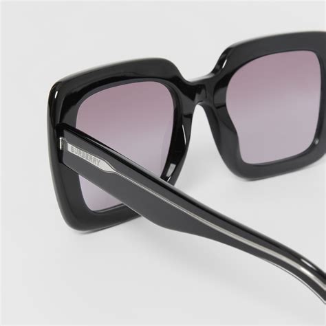 burberry sonnenbrille damen 2018 schwarz|Oversize.